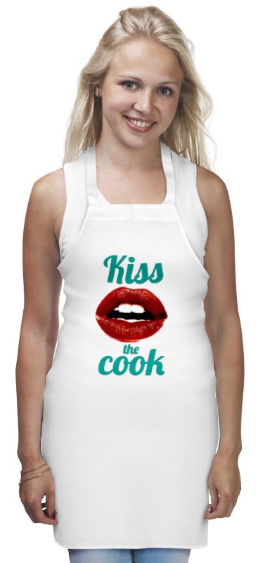 Фартук Printio Kiss the cook