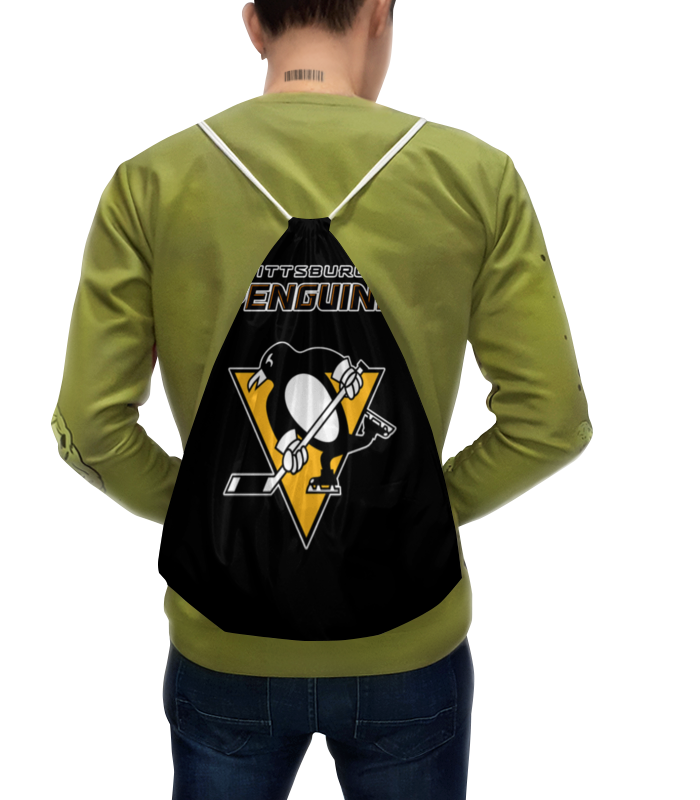 Рюкзак-мешок с полной запечаткой Printio Pittsburgh penguins