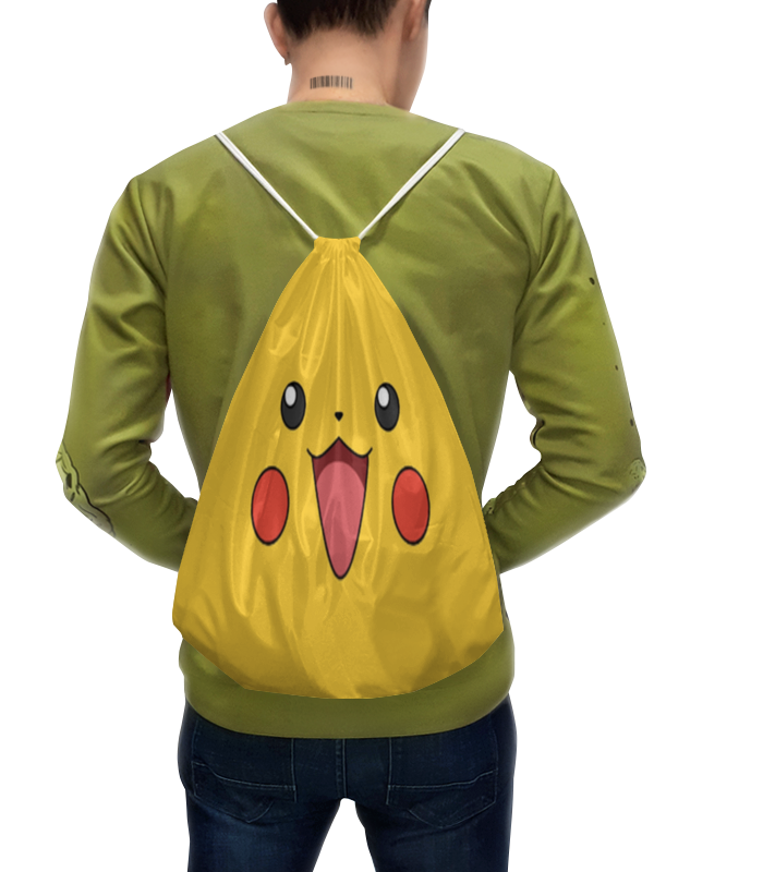 Рюкзак-мешок с полной запечаткой Printio Pikachu