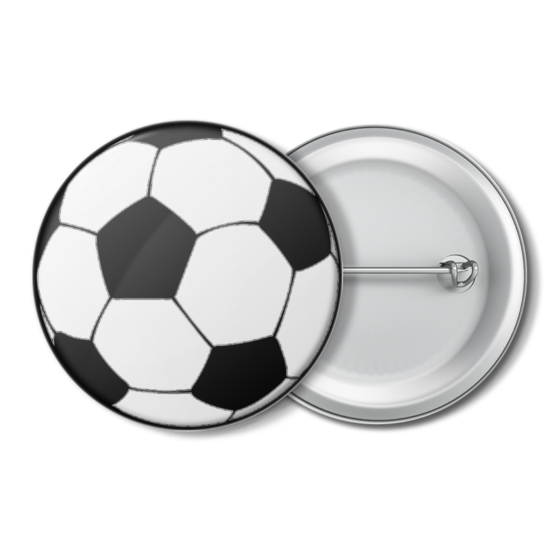 Значок Printio Футбольный мяч