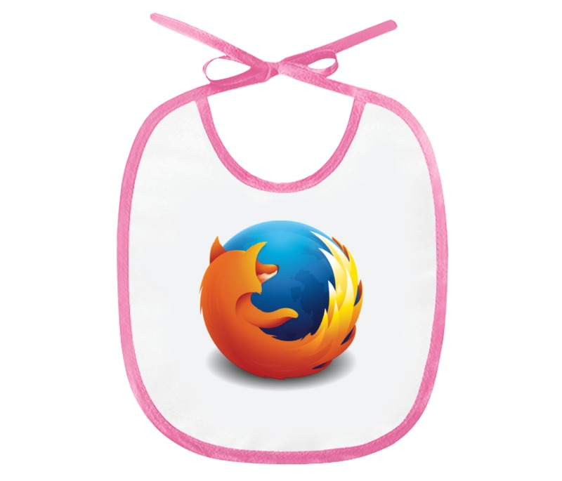 Слюнявчик Printio Firefox