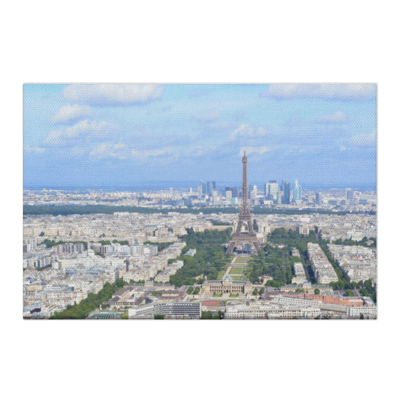 Холст 50x75 Printio Париж - город любви
