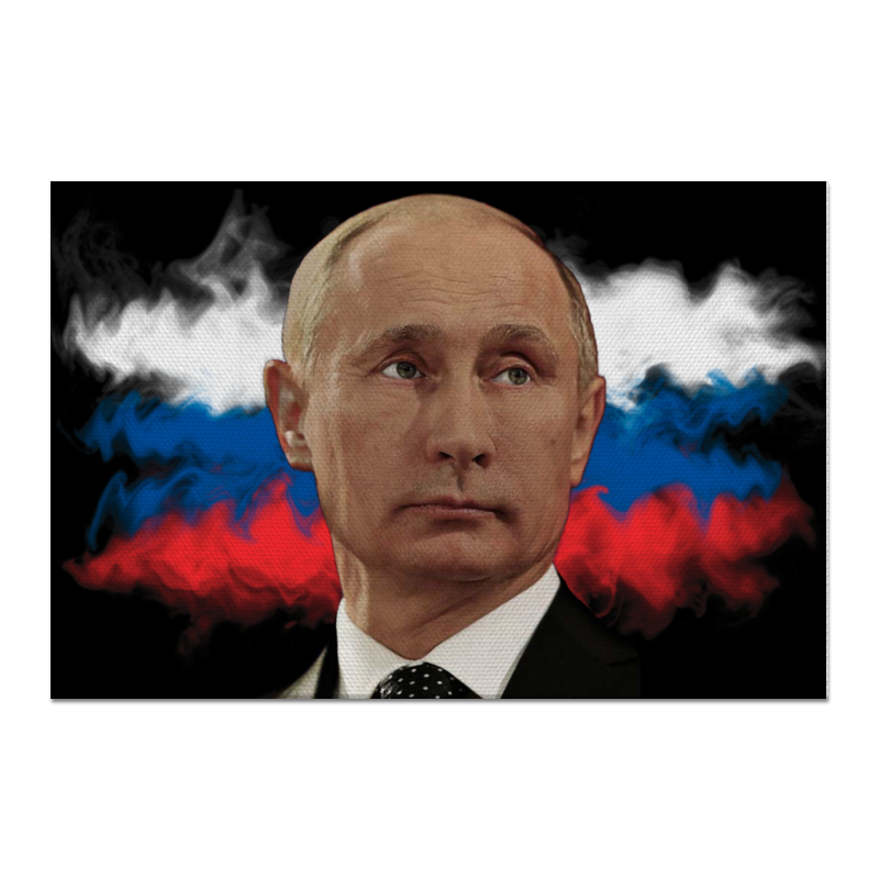 Холст 60x90 Printio Путин патриот страны