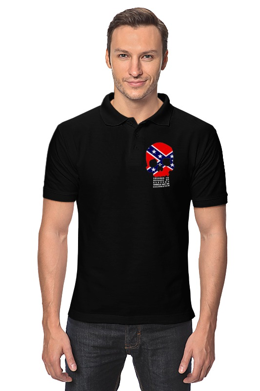 Рубашка Поло Printio Флаг конфедерации сша