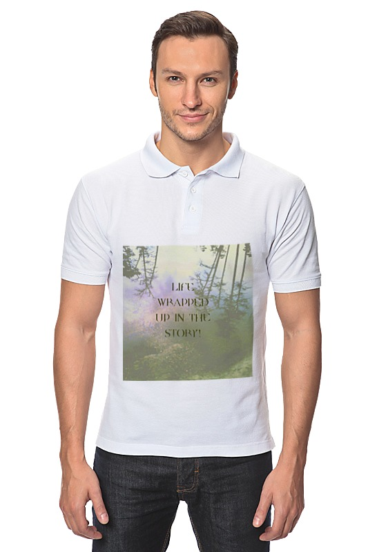Рубашка Поло Printio Стиль арт-фэшн 