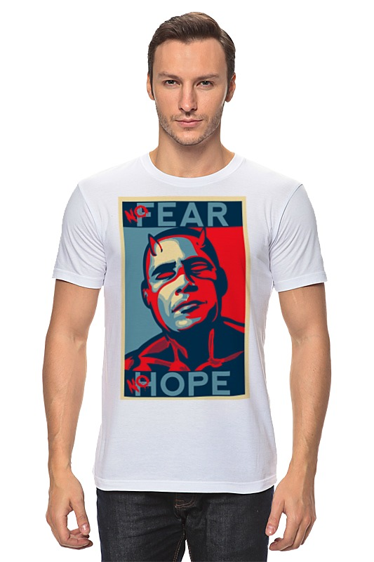 Футболка классическая Printio Обама - no hope