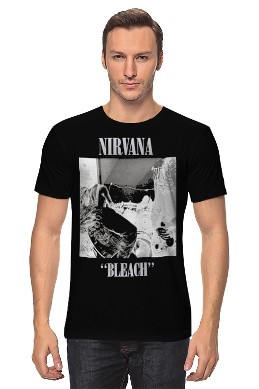 Футболка классическая Printio Nirvana bleach album t-shirt