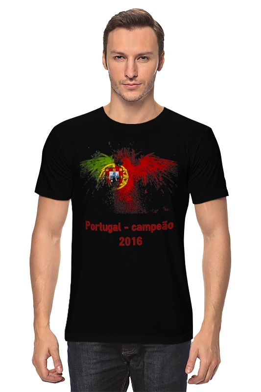 Футболка классическая Printio Португалия - чемпион