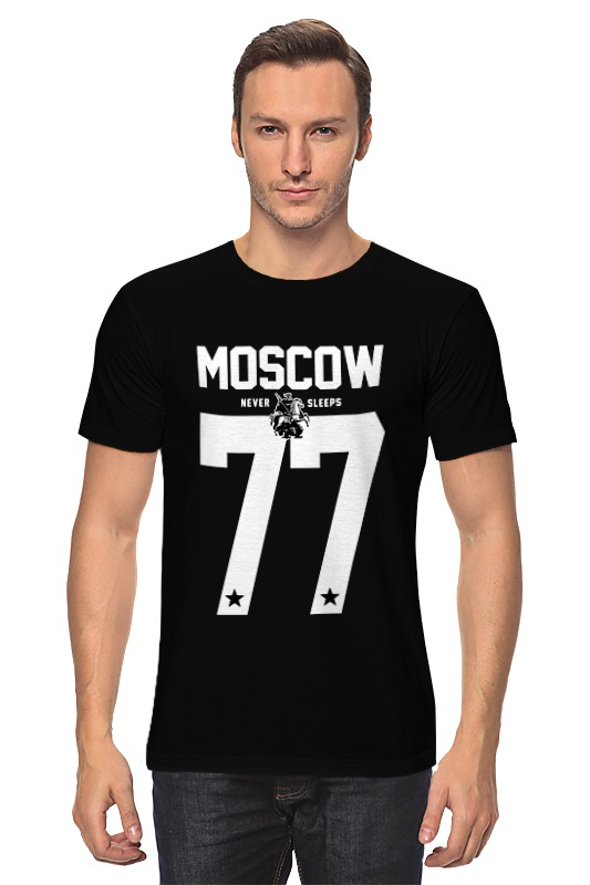 Футболка классическая Printio Moscow 77