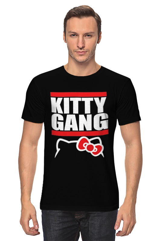 Футболка классическая Printio Kitty gang (hello kitty)