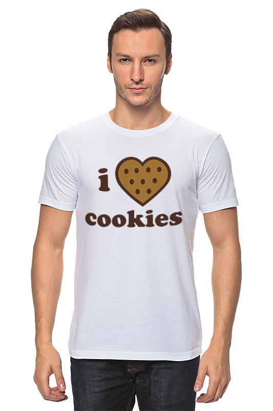 Футболка классическая Printio I love cookies