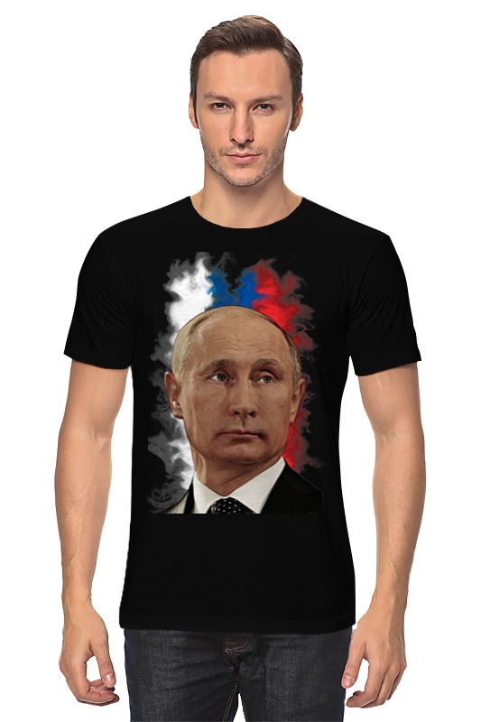 Футболка классическая Printio Путин патриот страны