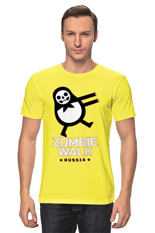 Футболка классическая Printio Zombie walk - russia