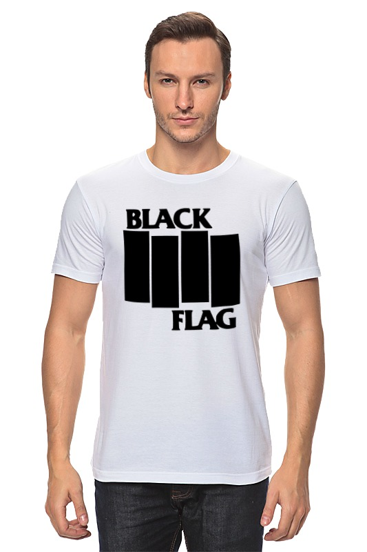 Футболка классическая Printio Black flag
