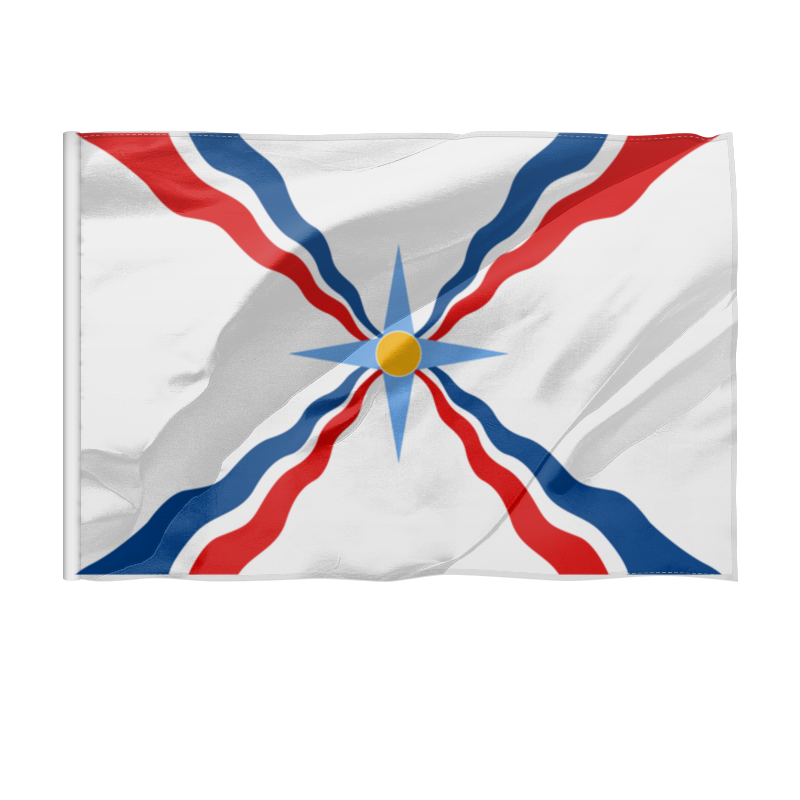 Флаг 150x100 см Printio Ассирийский флаг