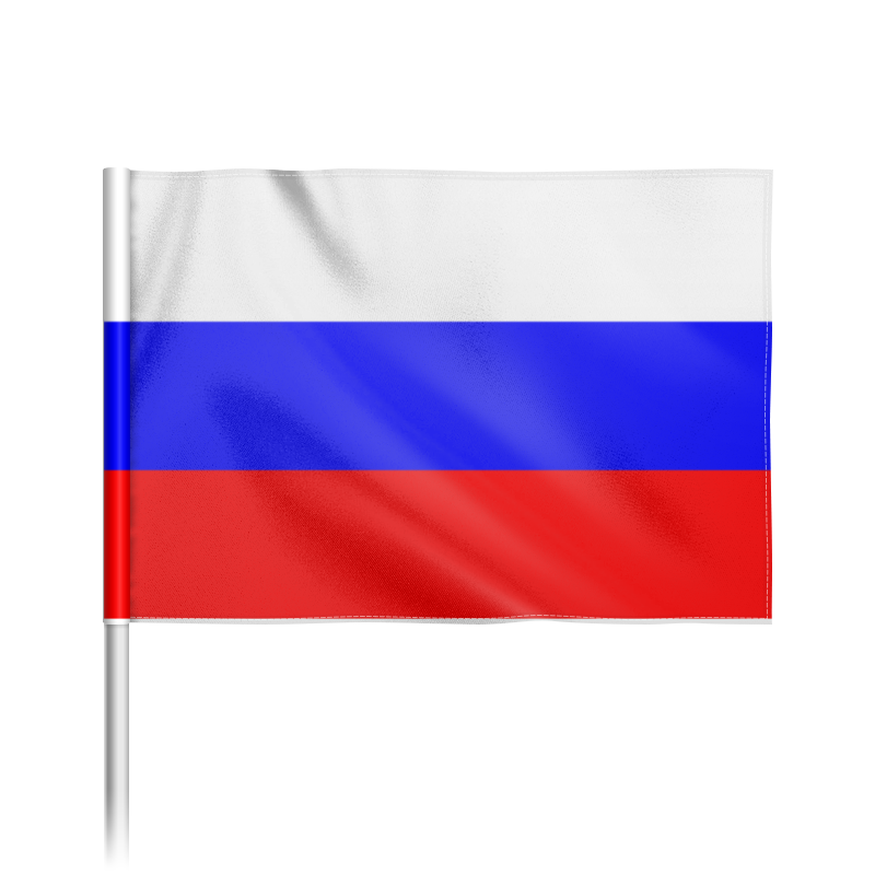 Флаг 22х15 см Printio Российская федерация