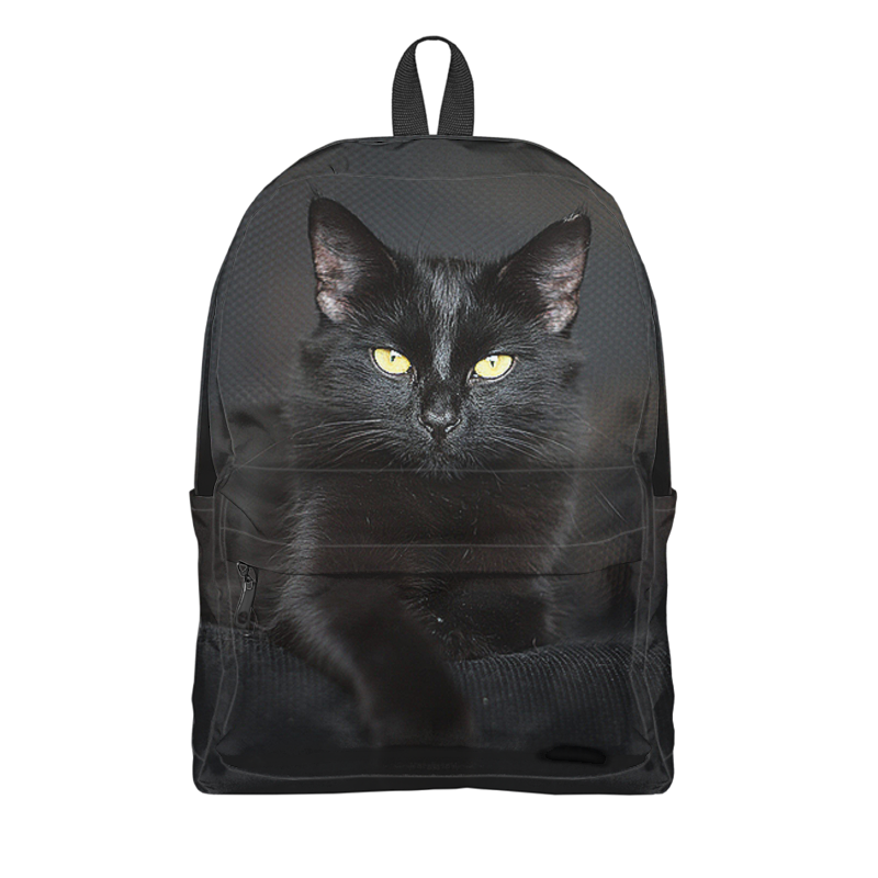 Рюкзак 3D Printio Черная кошка
