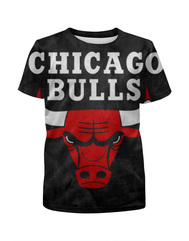 Футболка с полной запечаткой для мальчиков Printio Chicago bulls