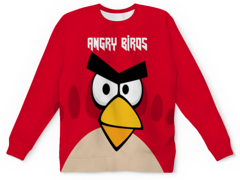Детский свитшот унисекс Printio Angry birds (terence)