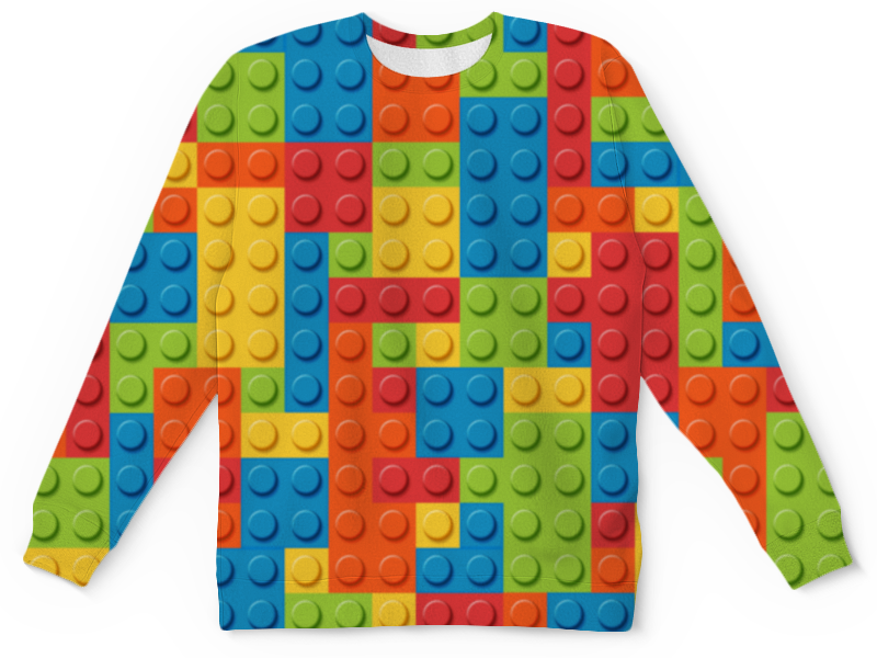 Детский свитшот унисекс Printio Лего