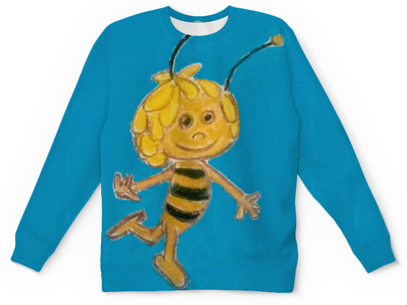 Детский свитшот унисекс Printio Пчелка