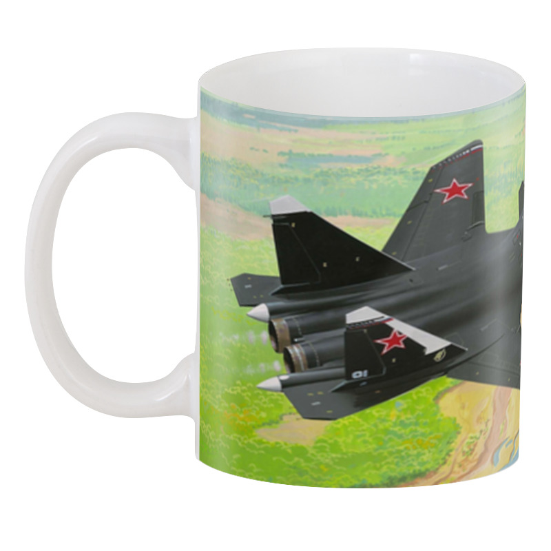 3D кружка Printio Су-47