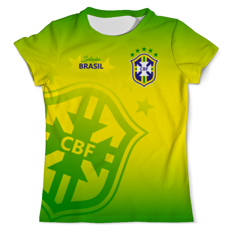 Футболка с полной запечаткой (мужская) Printio Сборная бразилии