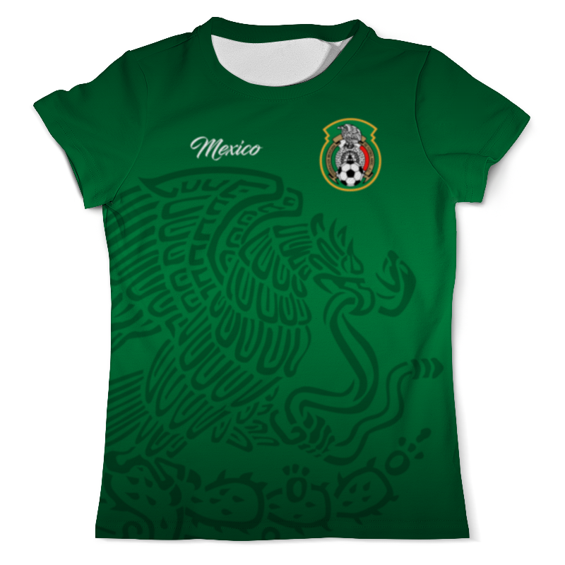 Футболка с полной запечаткой (мужская) Printio Сборная мексики