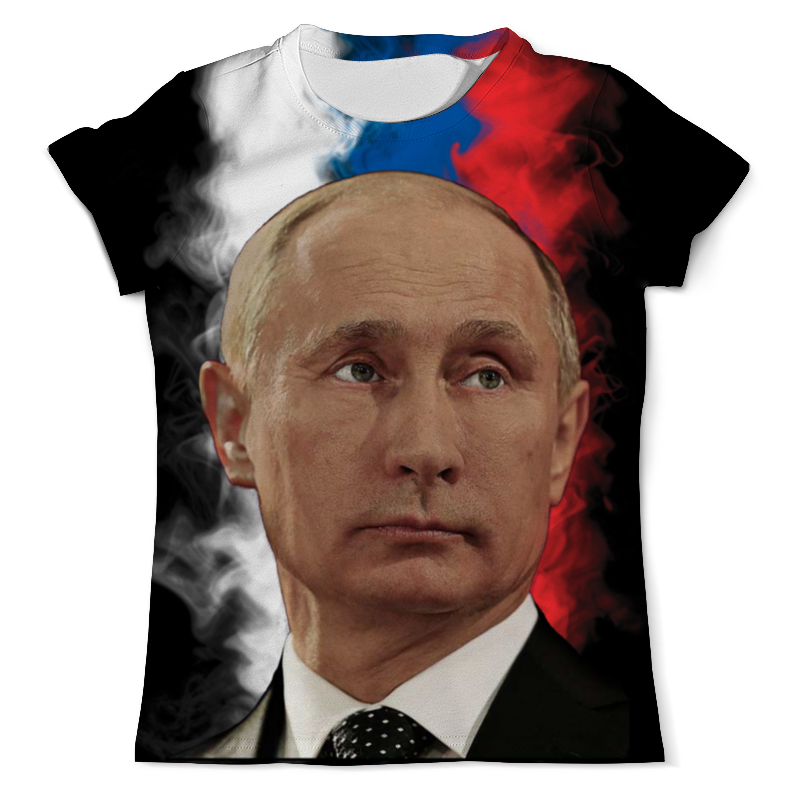 Футболка с полной запечаткой (мужская) Printio Путин патриот страны