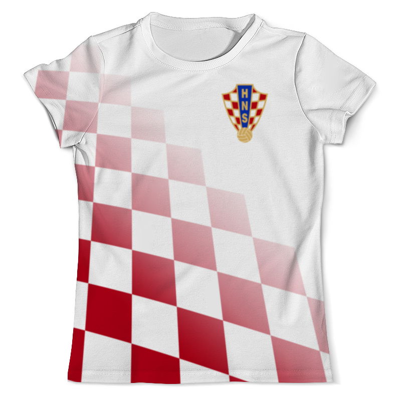 Футболка с полной запечаткой (мужская) Printio Сборная хорватии