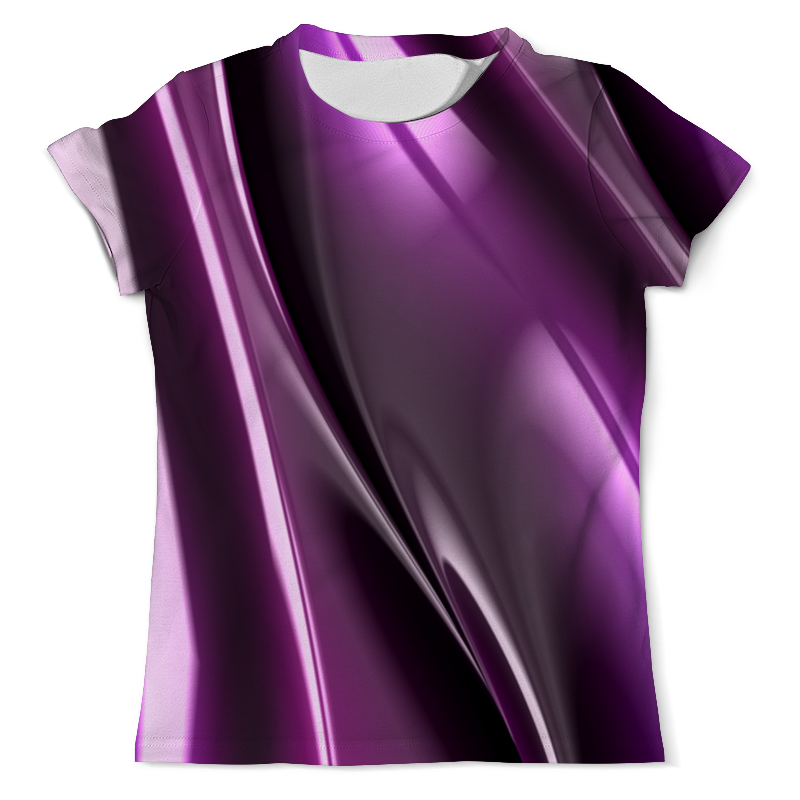 Футболка с полной запечаткой (мужская) Printio Фиолетовые линии