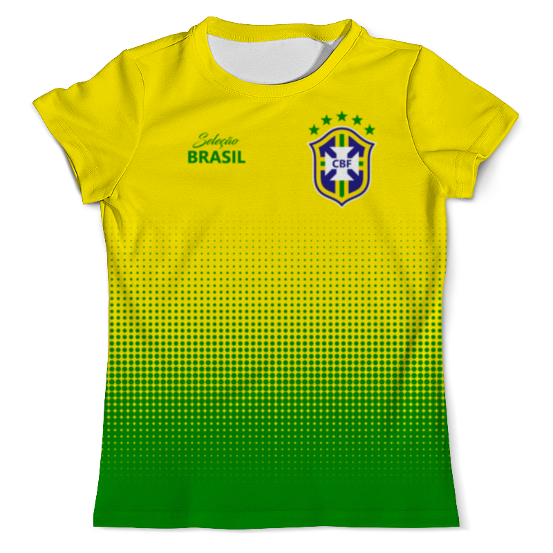 Футболка с полной запечаткой (мужская) Printio Сборная бразилии