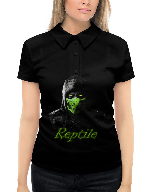 Рубашка Поло с полной запечаткой Printio Reptile