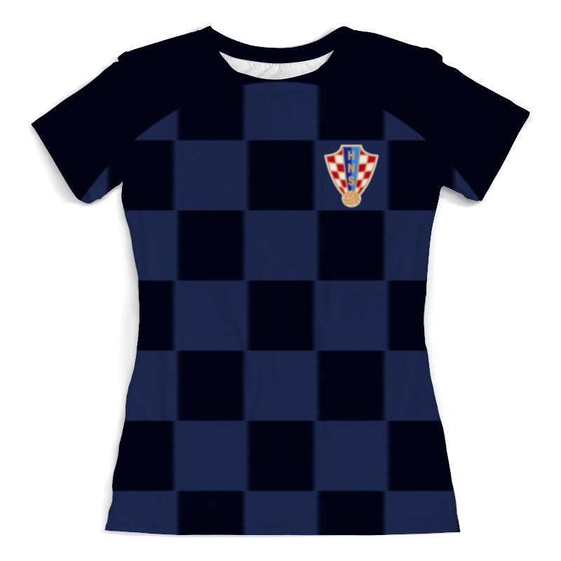 Футболка с полной запечаткой (женская) Printio Сборная хорватии
