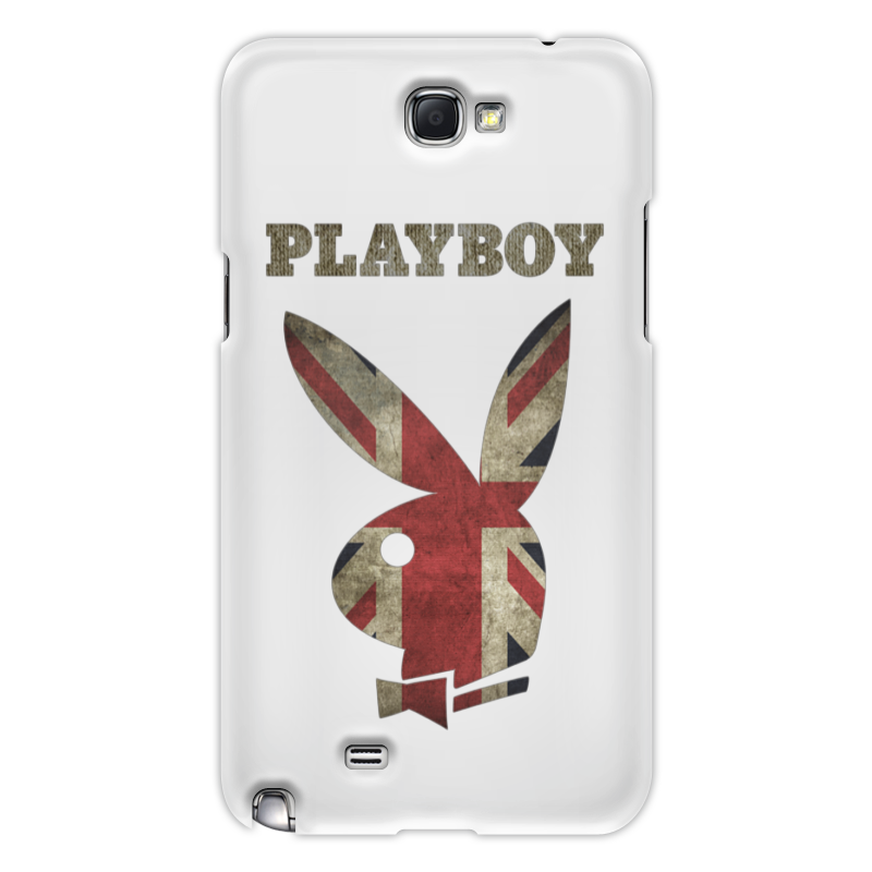 Чехол для Samsung Galaxy Note 2 Printio Playboy британский флаг