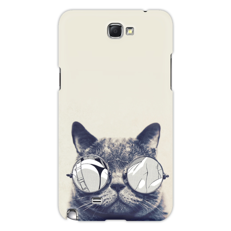 Чехол для Samsung Galaxy Note 2 Printio Funny cat