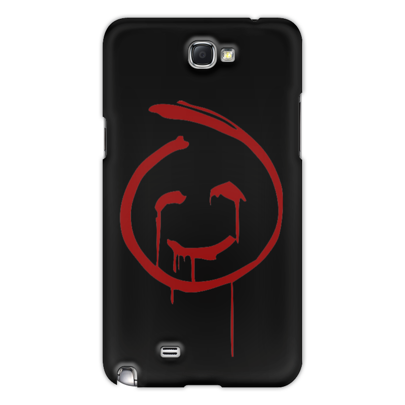 Чехол для Samsung Galaxy Note 2 Printio Смайлик кровавого джона (менталист)