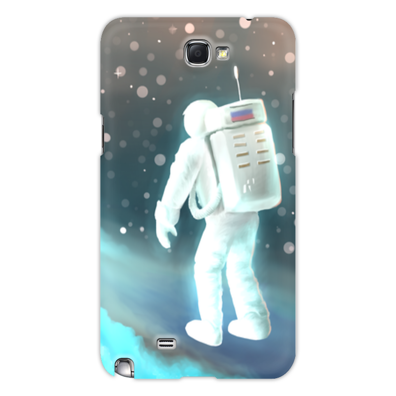 Чехол для Samsung Galaxy Note 2 Printio Космический путешественник