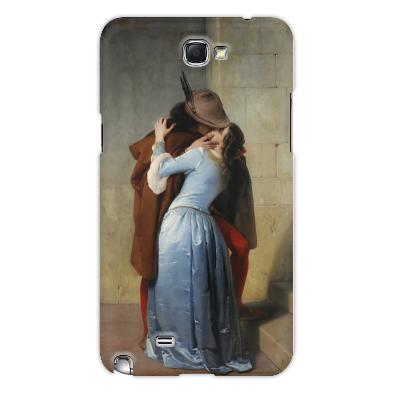 Чехол для Samsung Galaxy Note 2 Printio Поцелуй (франческо айец)