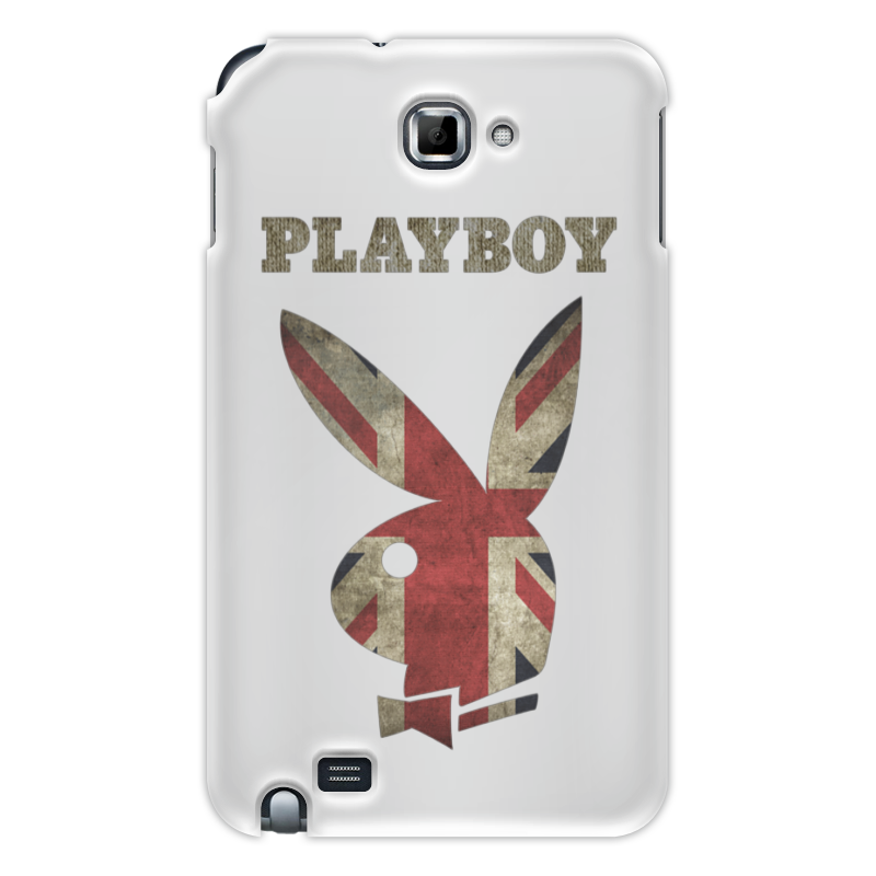 Чехол для Samsung Galaxy Note Printio Playboy британский флаг