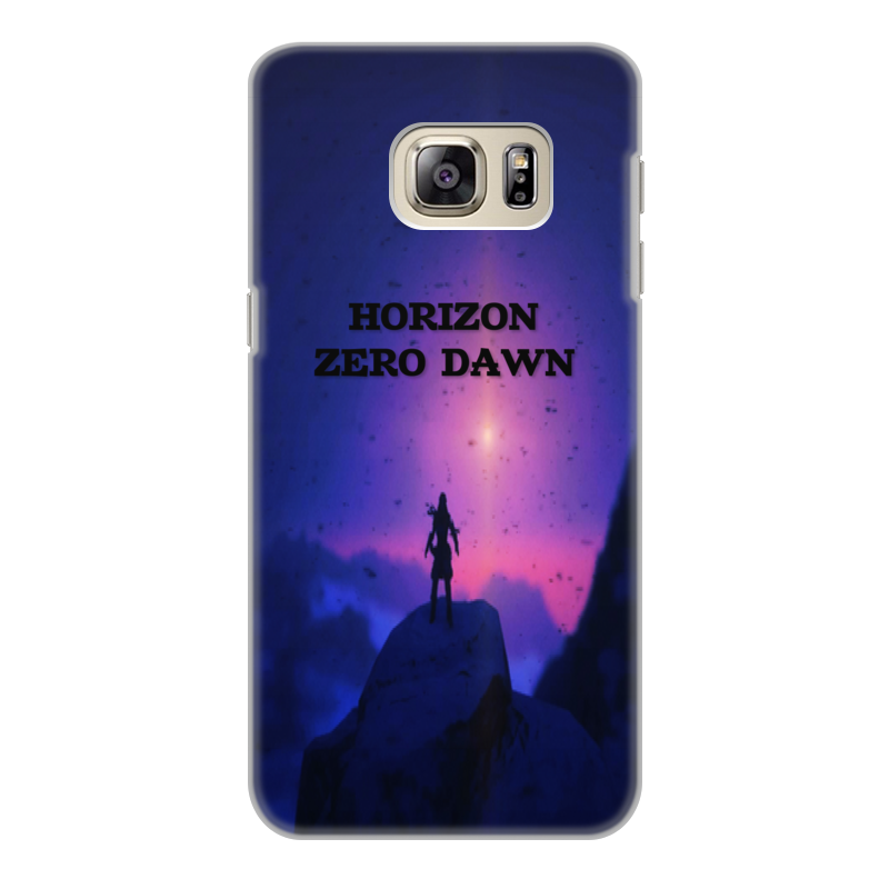 Чехол для Samsung Galaxy S6 Edge, объёмная печать Printio Horizon zero dawn