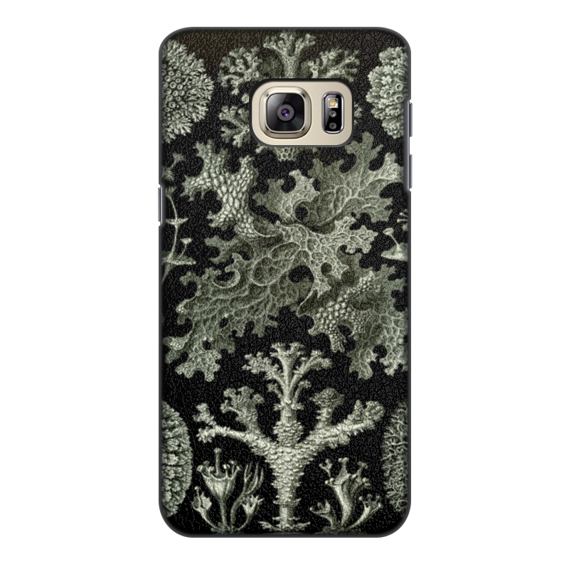 Чехол для Samsung Galaxy S6 Edge, объёмная печать Printio Лишайники (lichenes, ernst haeckel)