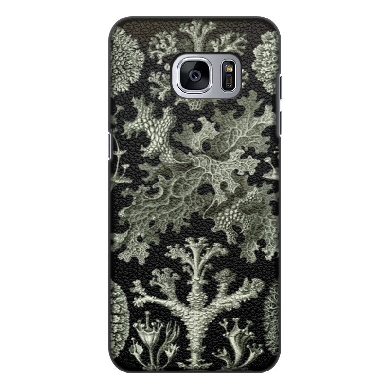 Чехол для Samsung Galaxy S7, объёмная печать Printio Лишайники (lichenes, ernst haeckel)