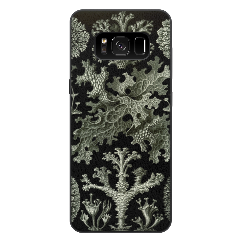 Чехол для Samsung Galaxy S8 Plus, объёмная печать Printio Лишайники (lichenes, ernst haeckel)