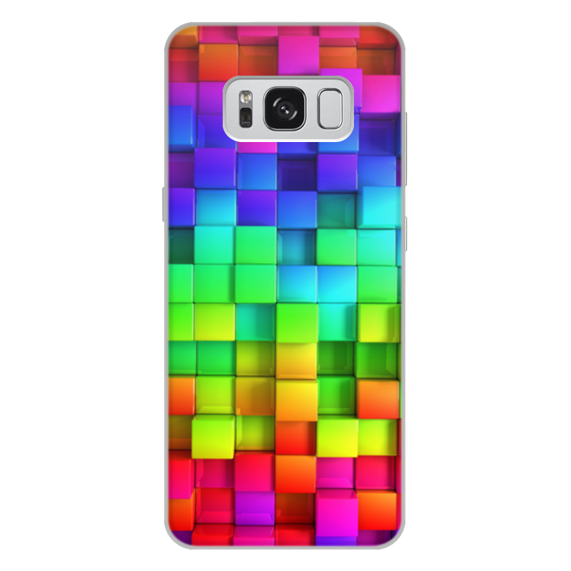 Чехол для Samsung Galaxy S8 Plus, объёмная печать Printio Яркие краски