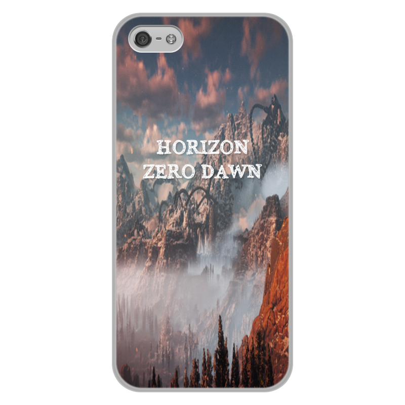 Чехол для iPhone 5/5S, объёмная печать Printio Horizon zero dawn