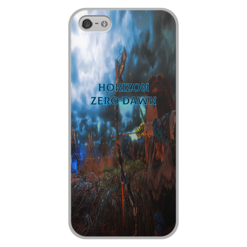 Чехол для iPhone 5/5S, объёмная печать Printio Horizon zero dawn