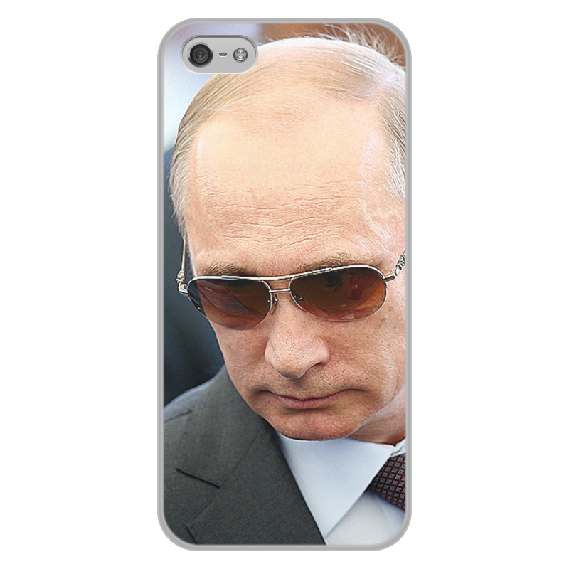 Чехол для iPhone 5/5S, объёмная печать Printio Путин. политика