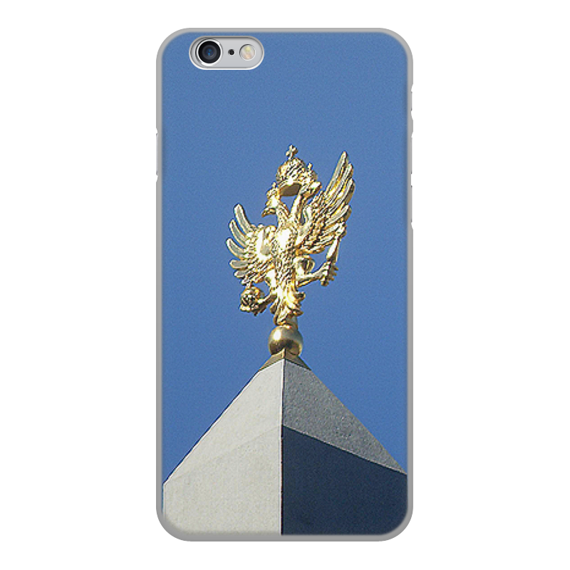 Чехол для iPhone 6, объёмная печать Printio Двуглавый орел.