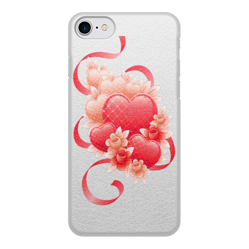 Чехол для iPhone 7, объёмная печать Printio Любимой на 14 февраля